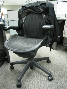 pureRED's Herman Miller chair